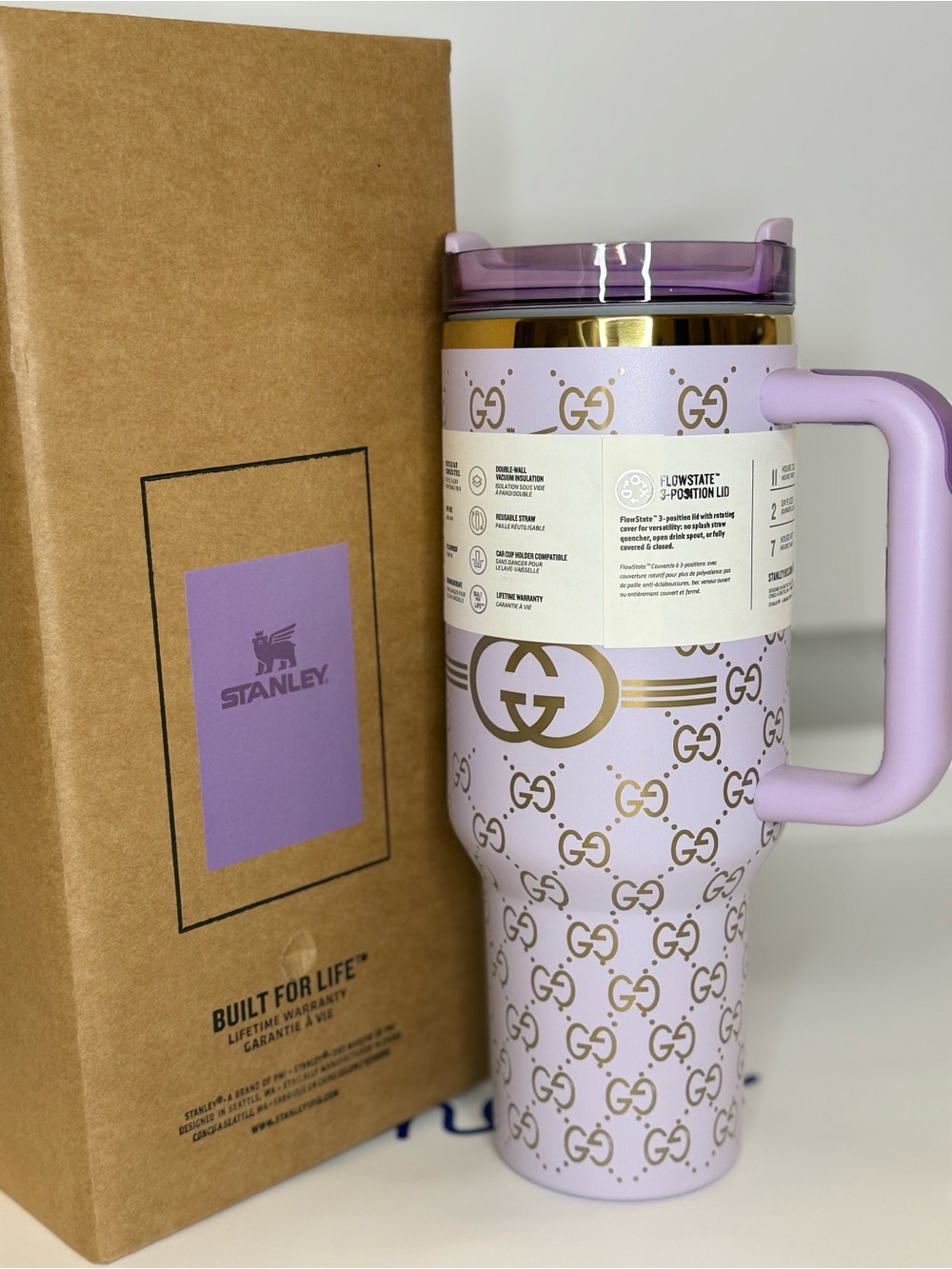 New!Lavender Stanley Tumbler . 40 oz